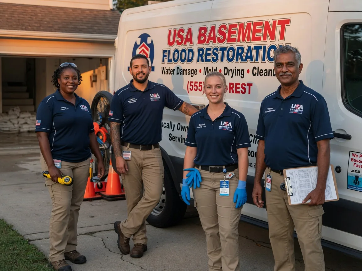 Basement Flood Cleanup company in Green Camp, OH
